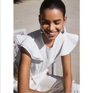 Goop Silveira Ruffle Shirt